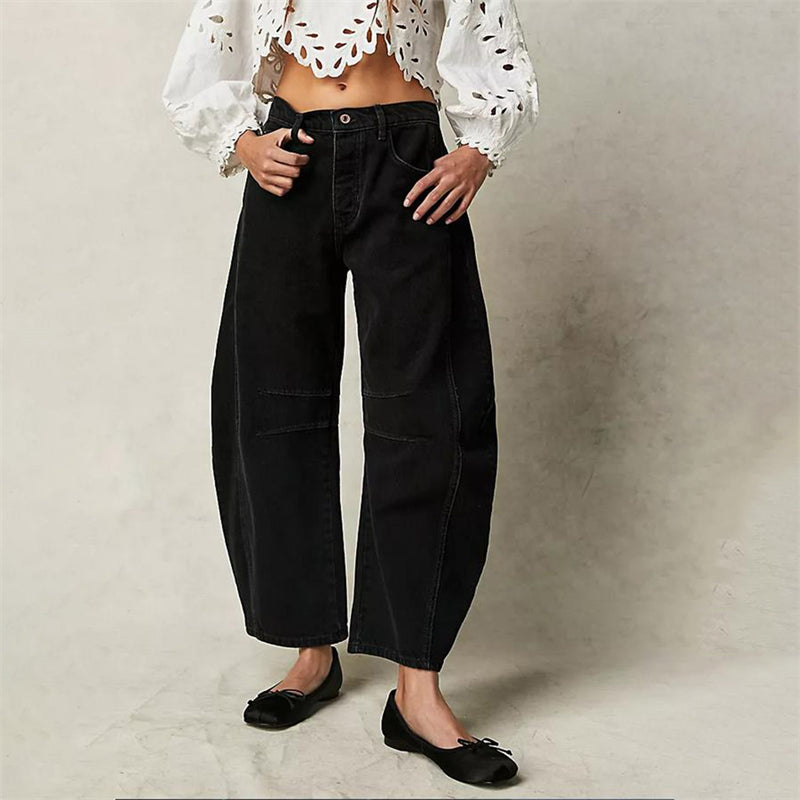 Barrel | High Waist Barrel Leg Jeans