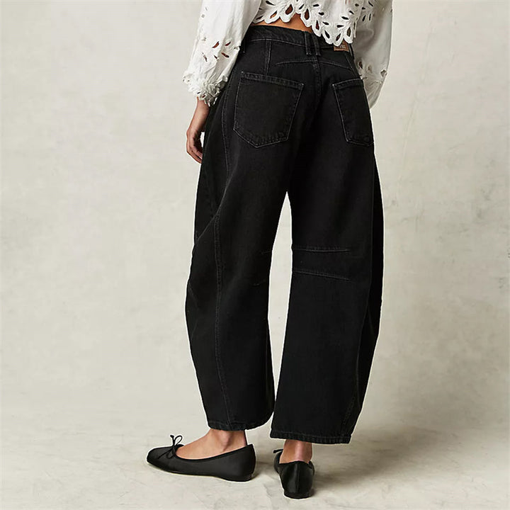Barrel | High Waist Barrel Leg Jeans