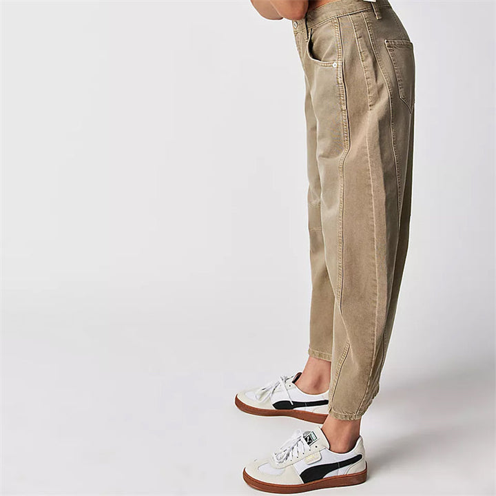 Barrel | High Waist Barrel Leg Jeans