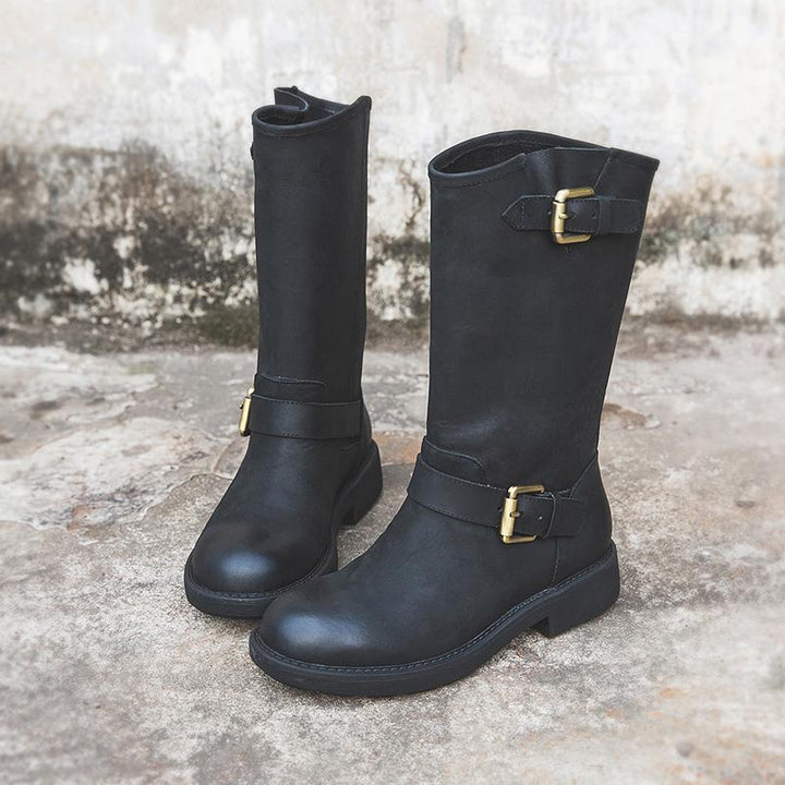 Elise | Buckle Boots | Bold Style, Effortless Comfort
