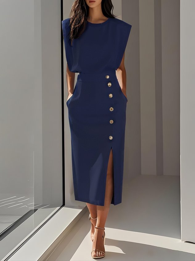 Aspen | Effortless Charm Midi Dress