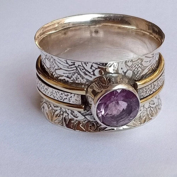Emily | Bohemian Crystal Meditation Ring