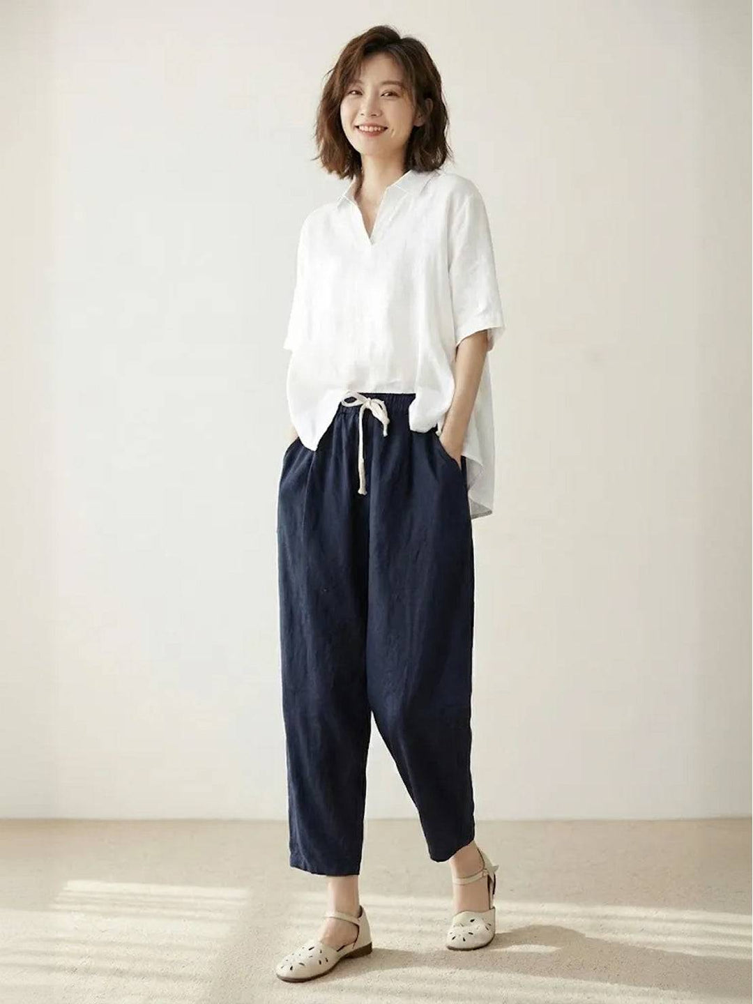 Felicity | Drawstring Casual Pants