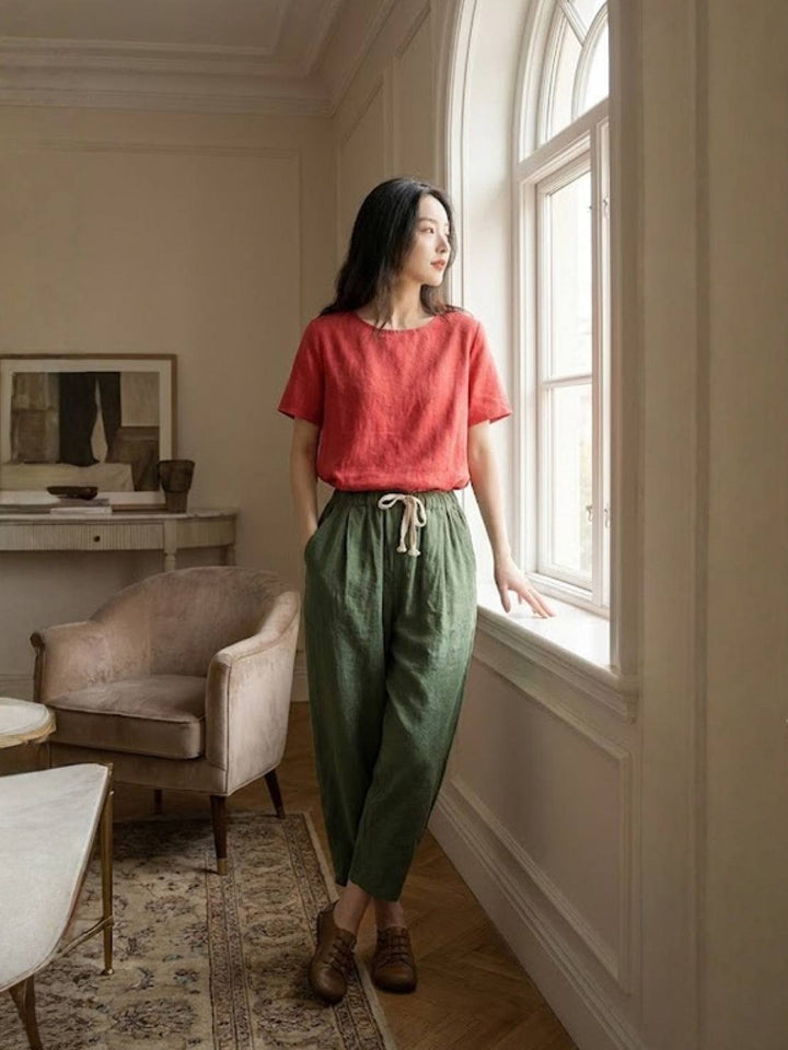 Felicity | Drawstring Casual Pants