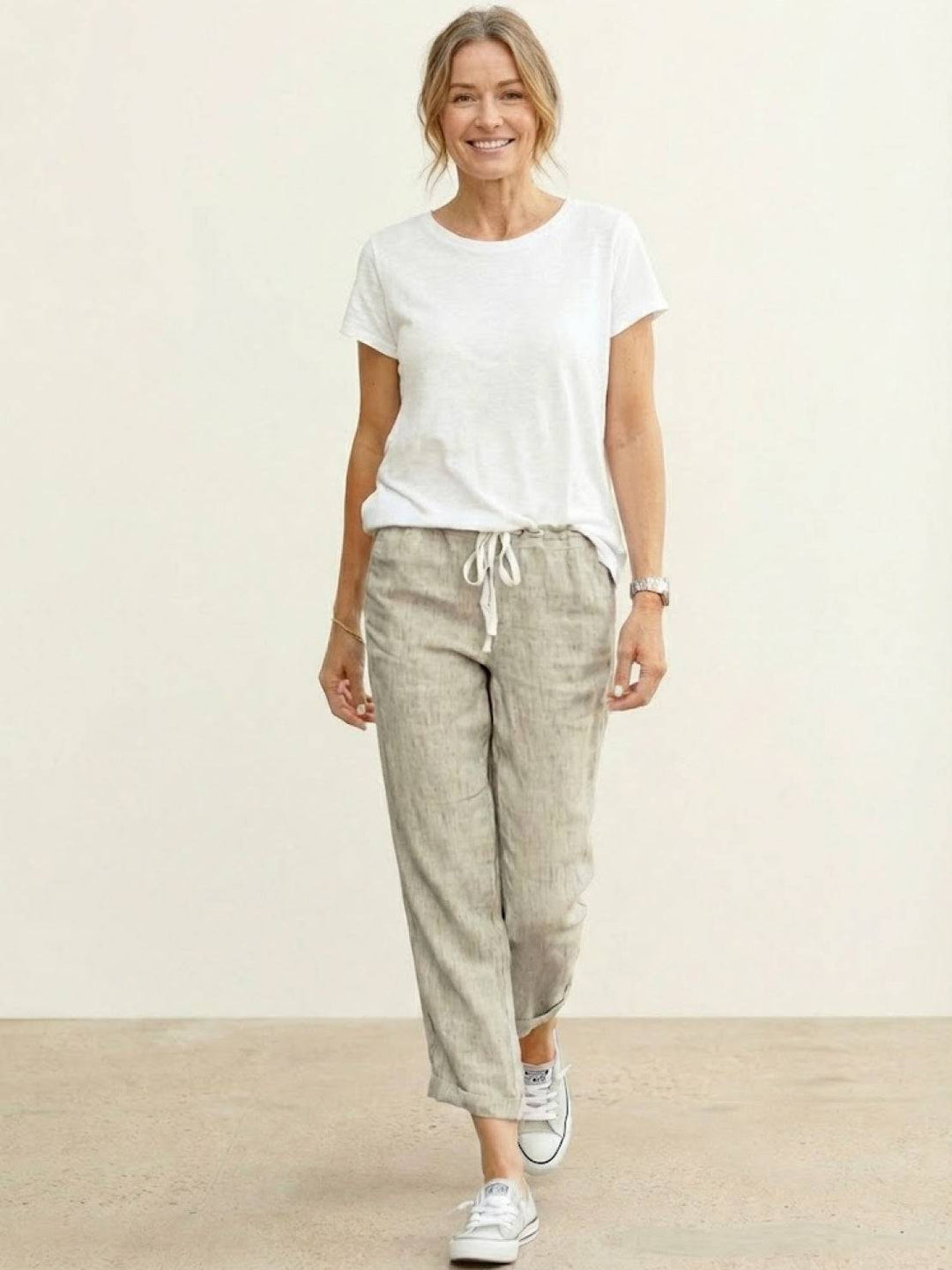 Felicity | Drawstring Casual Pants