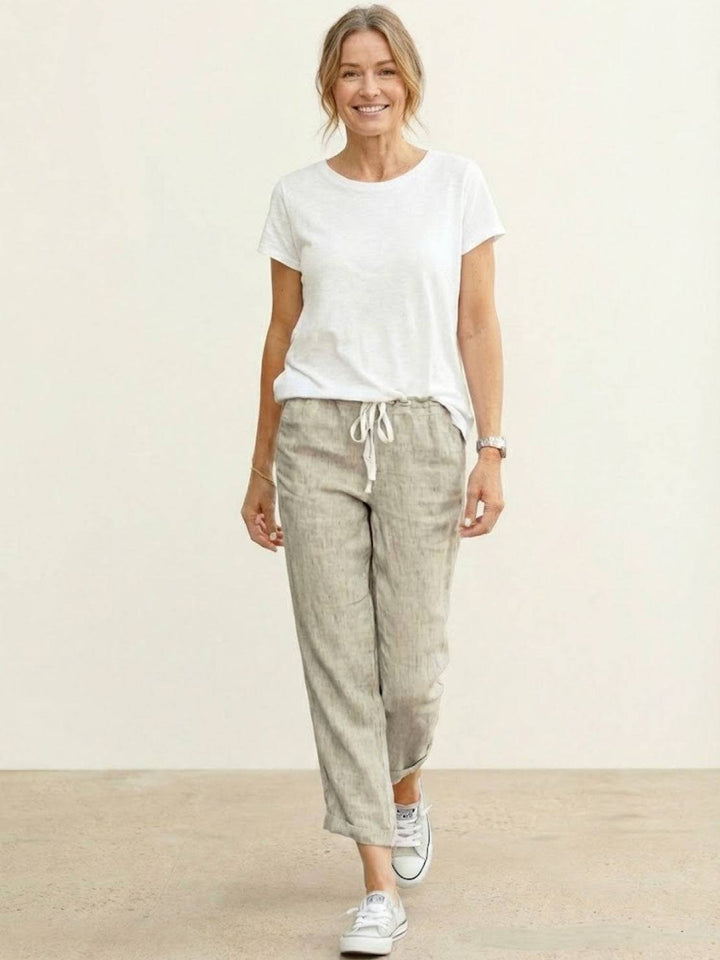Felicity | Drawstring Casual Pants