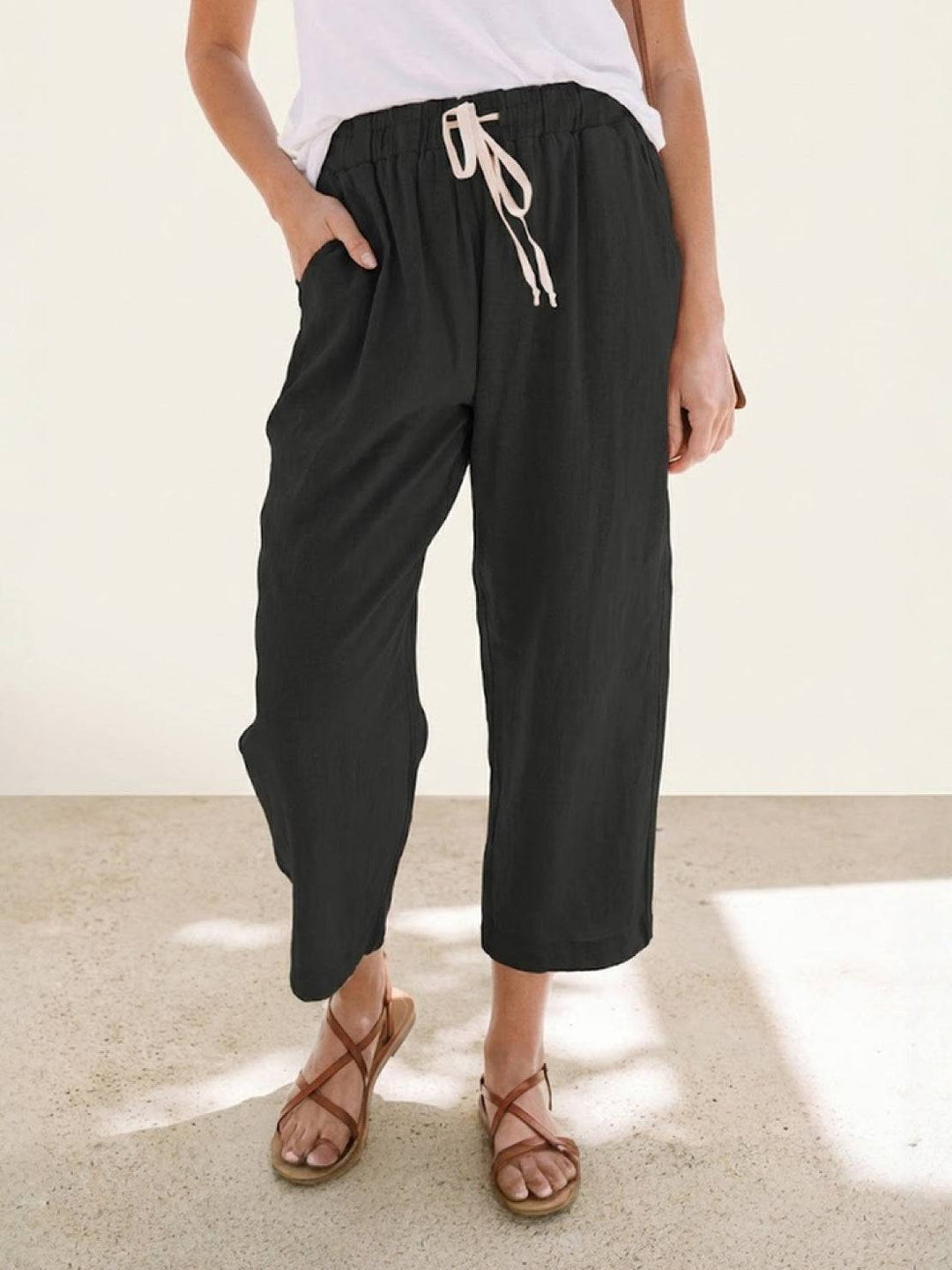 Felicity | Drawstring Casual Pants