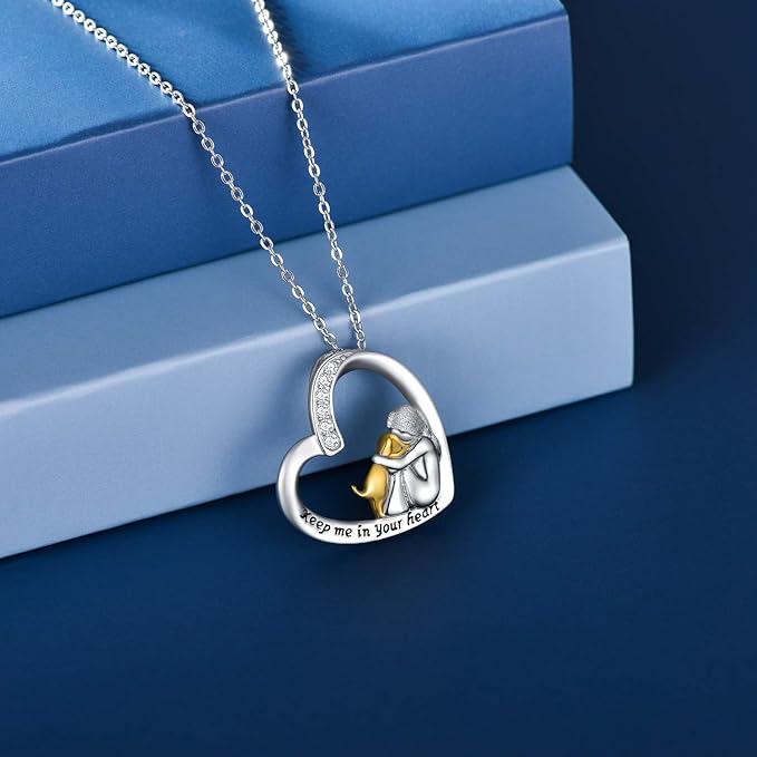 Emery | Heart-Shaped Pendant Necklace for Dogs