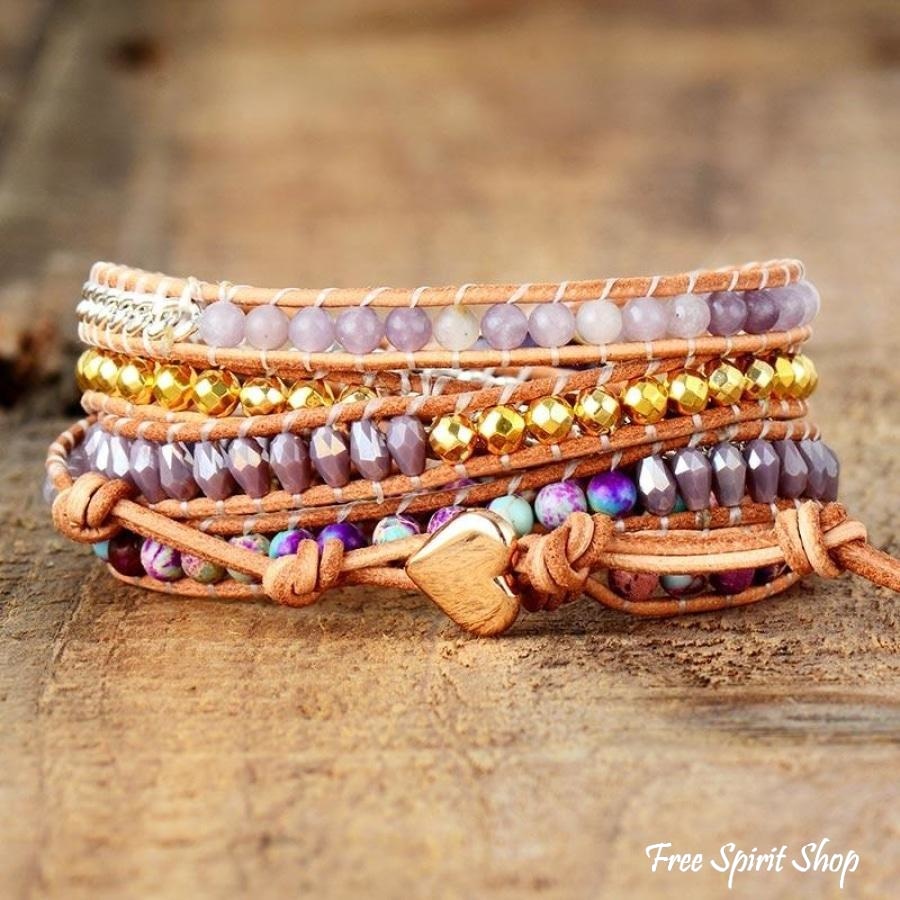 Polly | Handmade Amethyst & Purple Jasper