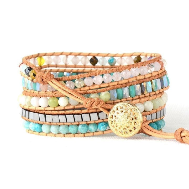 Joy | Handmade Natural Amazonite & Mix