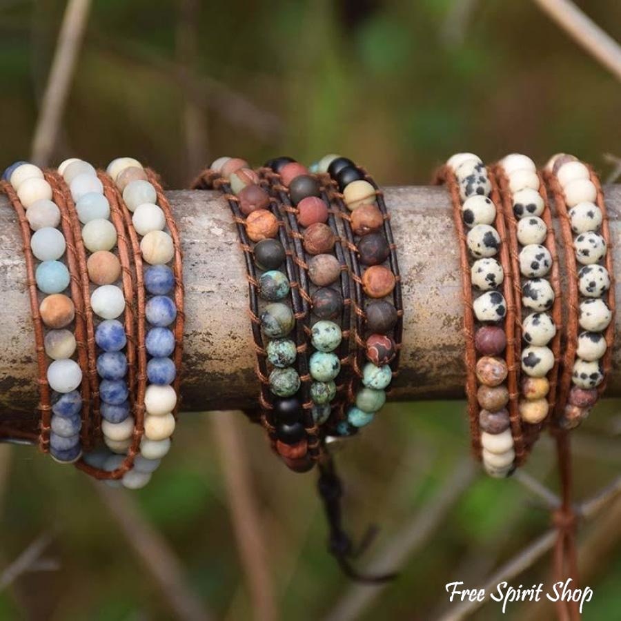 Marie | Handmade Natural Amazonite & Sodalite