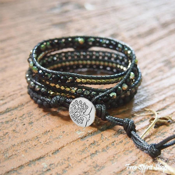 Andrea | Handmade Natural Black Lava Stone