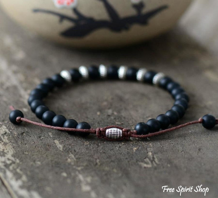 Una | Handmade Natural Black Onyx Gemstone