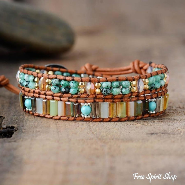 Carmen | Handmade Natural Jade & Crystal