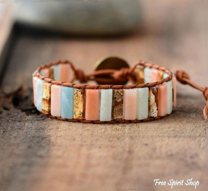 Maria | Handmade Natural Jasper & Agate