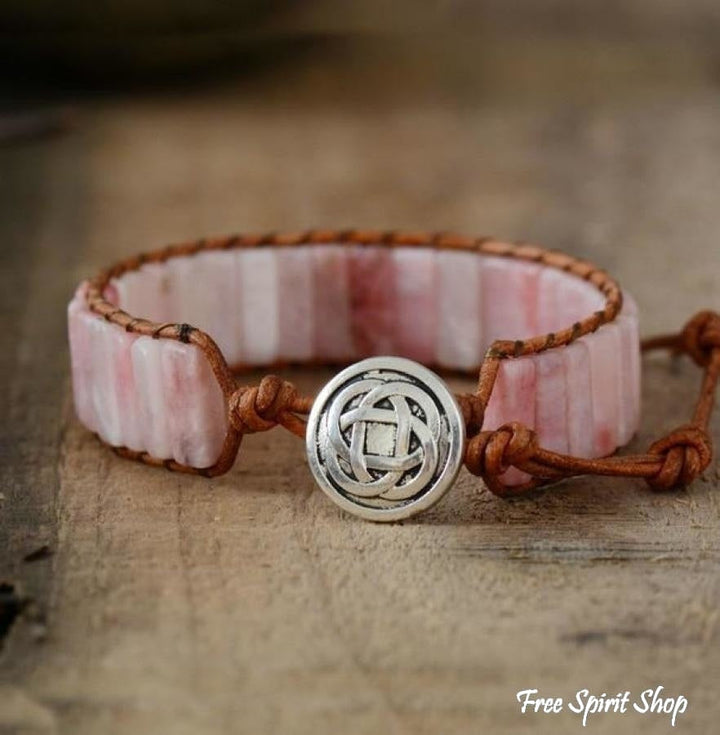 Giselle | Handmade Natural Pink Opal Stone