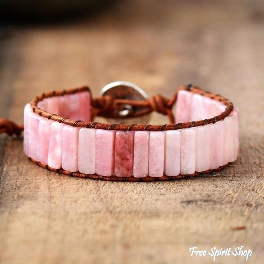 Giselle | Handmade Natural Pink Opal Stone