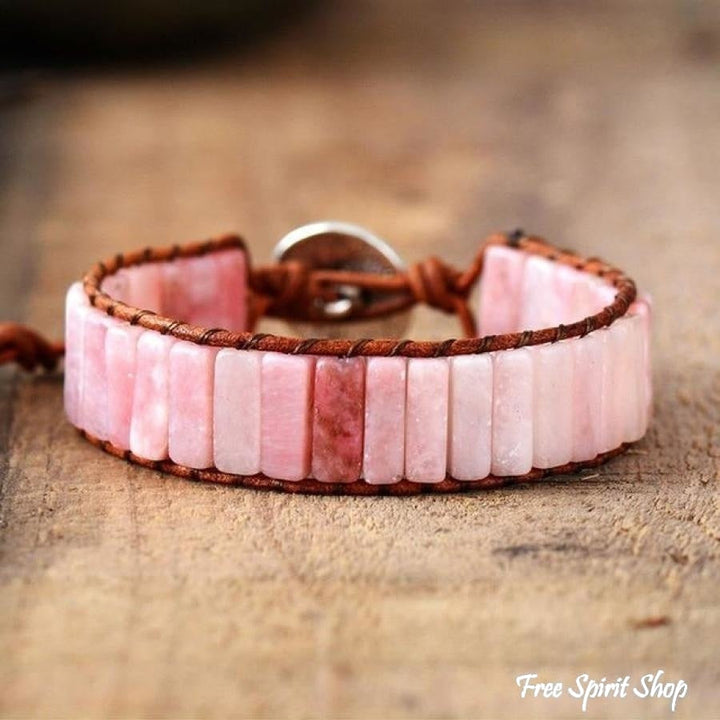 Giselle | Handmade Natural Pink Opal Stone