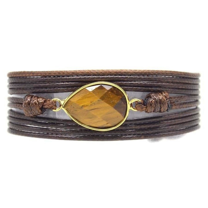 Sue | Handmade Natural Tiger Eye Gemstone