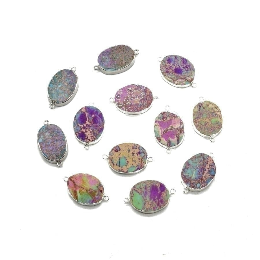 Clare | Handmade Purple & Turquoise Jasper