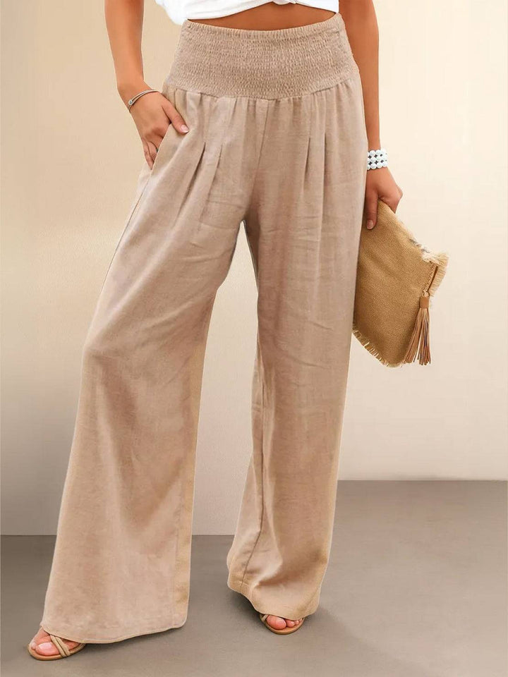 Dune | High Waist Wide Leg Pants
