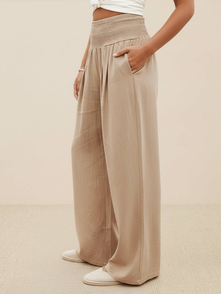 Dune | High Waist Wide Leg Pants