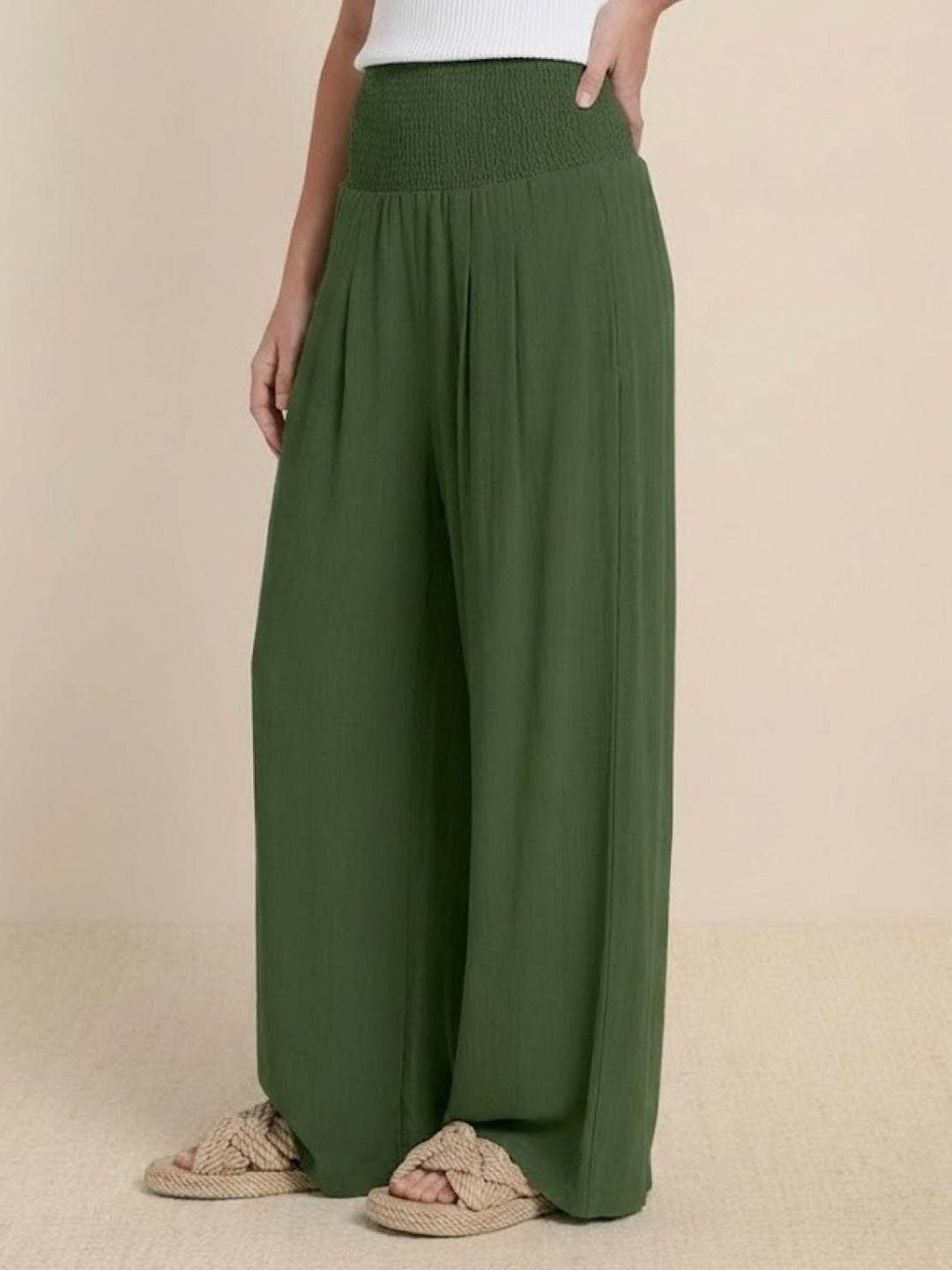 Dune | High Waist Wide Leg Pants