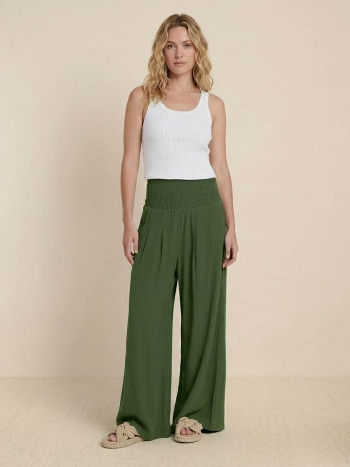 Dune | High Waist Wide Leg Pants