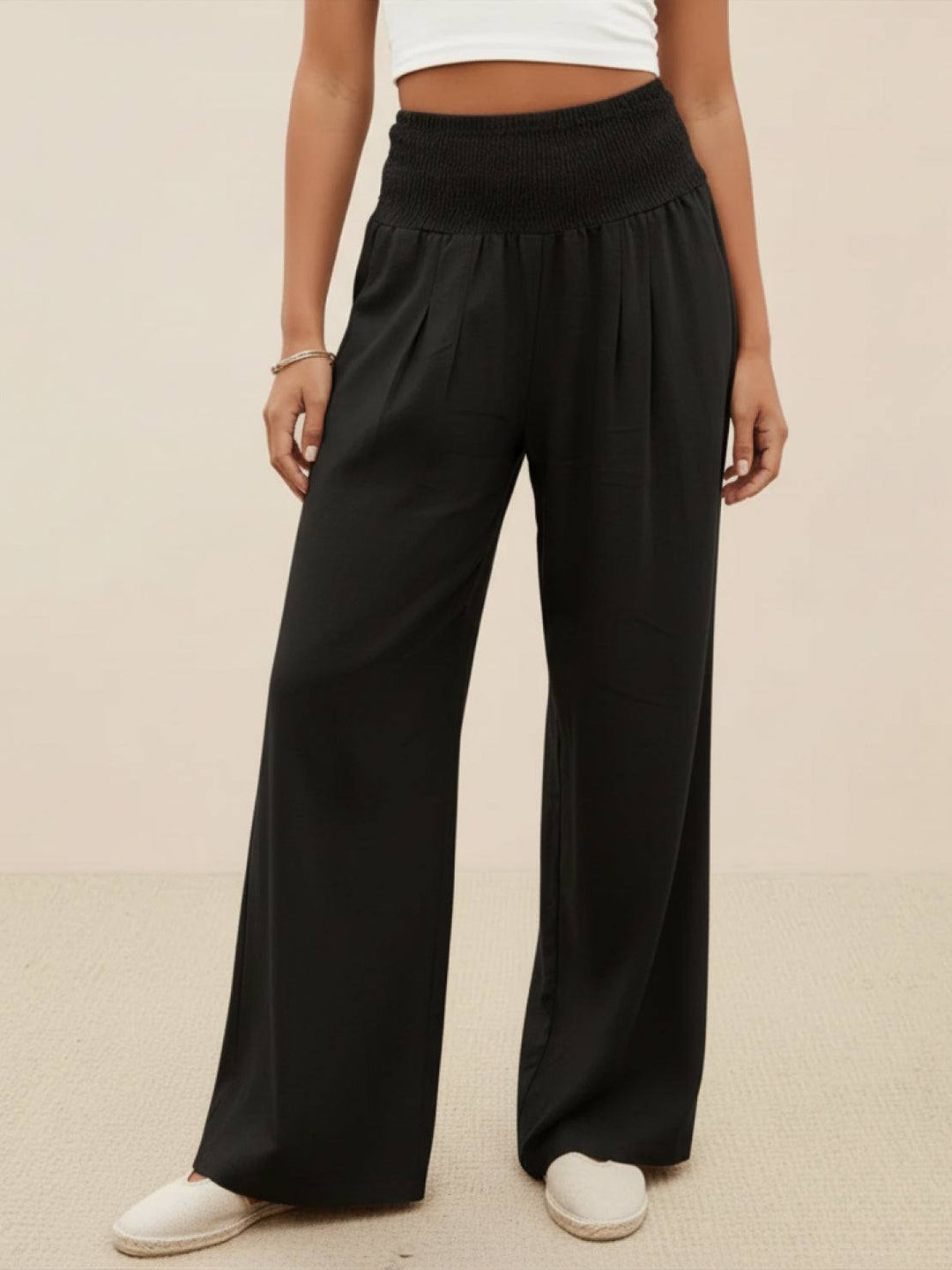Dune | High Waist Wide Leg Pants