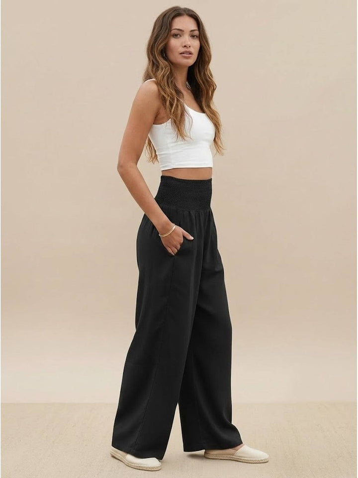 Dune | High Waist Wide Leg Pants