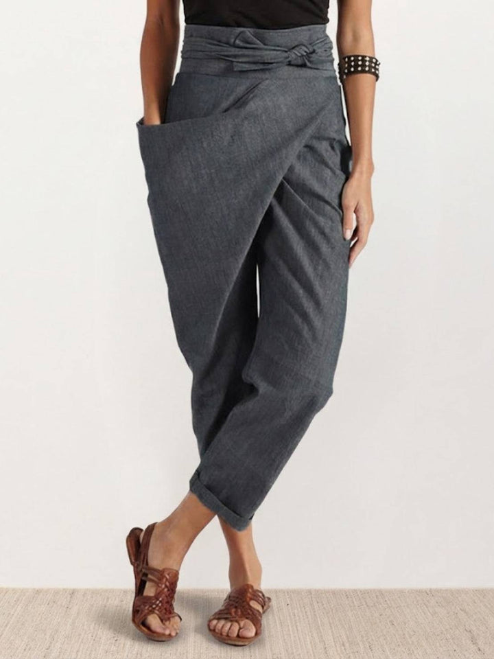 Atlas | High Waist Wrap Front Cropped