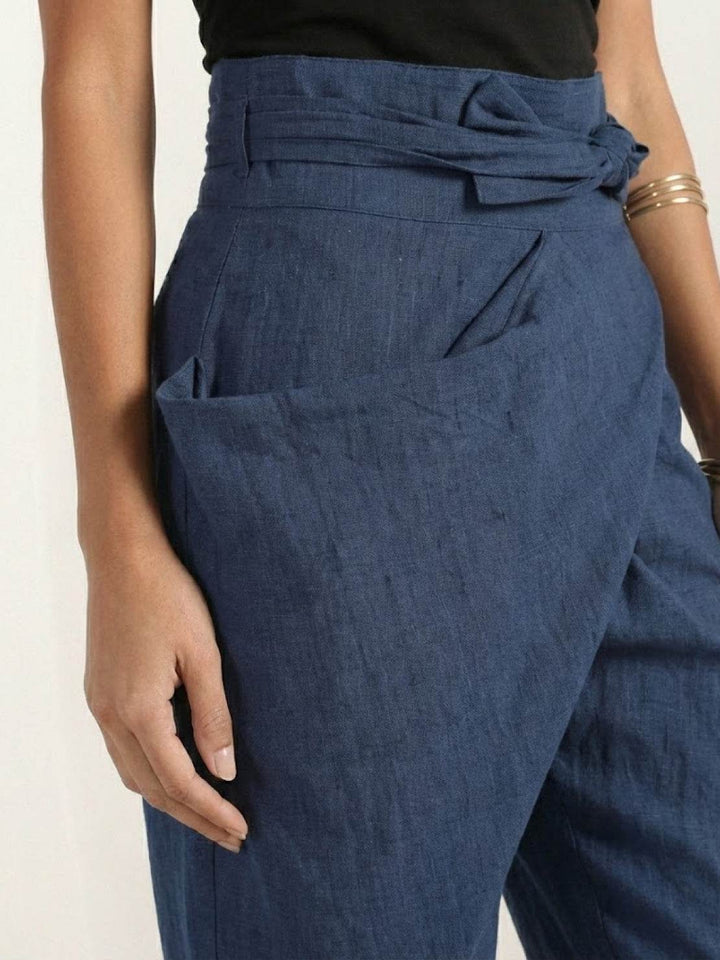 Atlas | High Waist Wrap Front Cropped