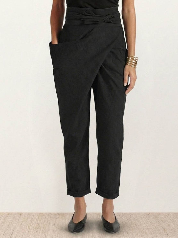 Atlas | High Waist Wrap Front Cropped