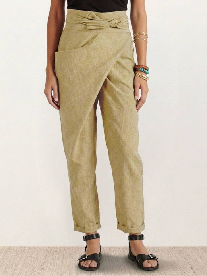 Atlas | High Waist Wrap Front Cropped
