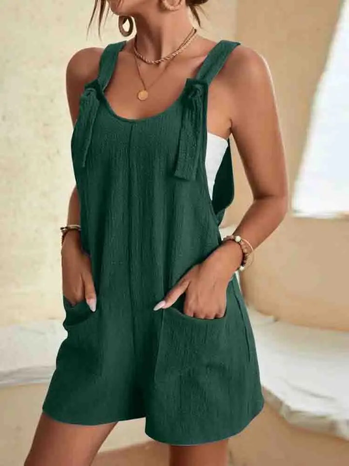 Daisy | Casual Romper Shorts with Pockets
