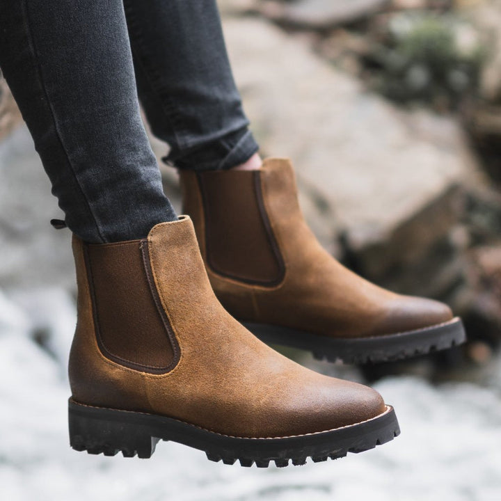 Jess | Women’s Ankle Boots - Chunky Lug Sole