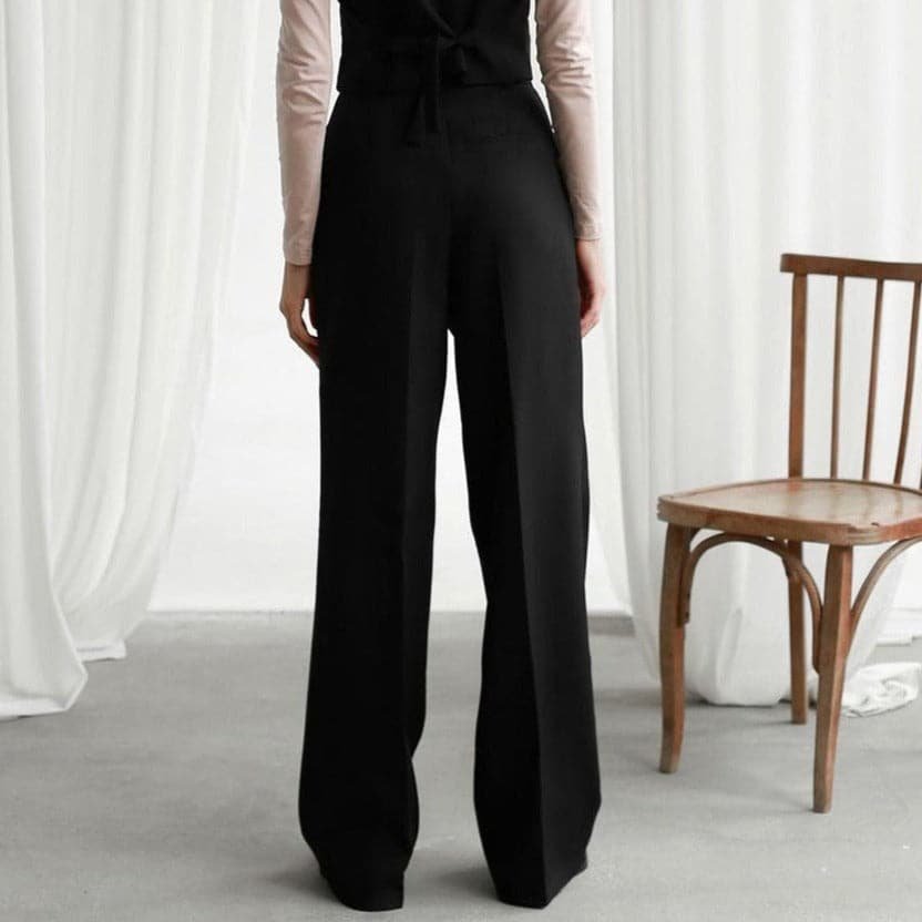 Iris | High Waisted Wide Leg Pants