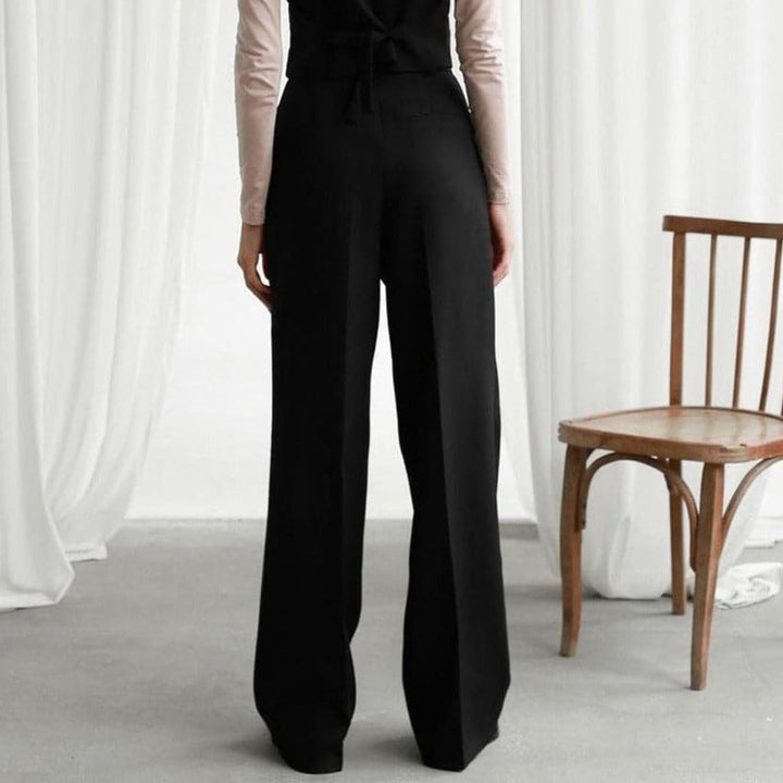 Iris | High Waisted Wide Leg Pants