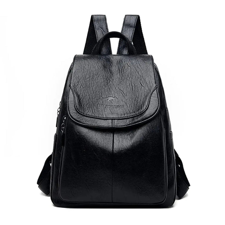 Maya | Anti-Theft Leather Backpack