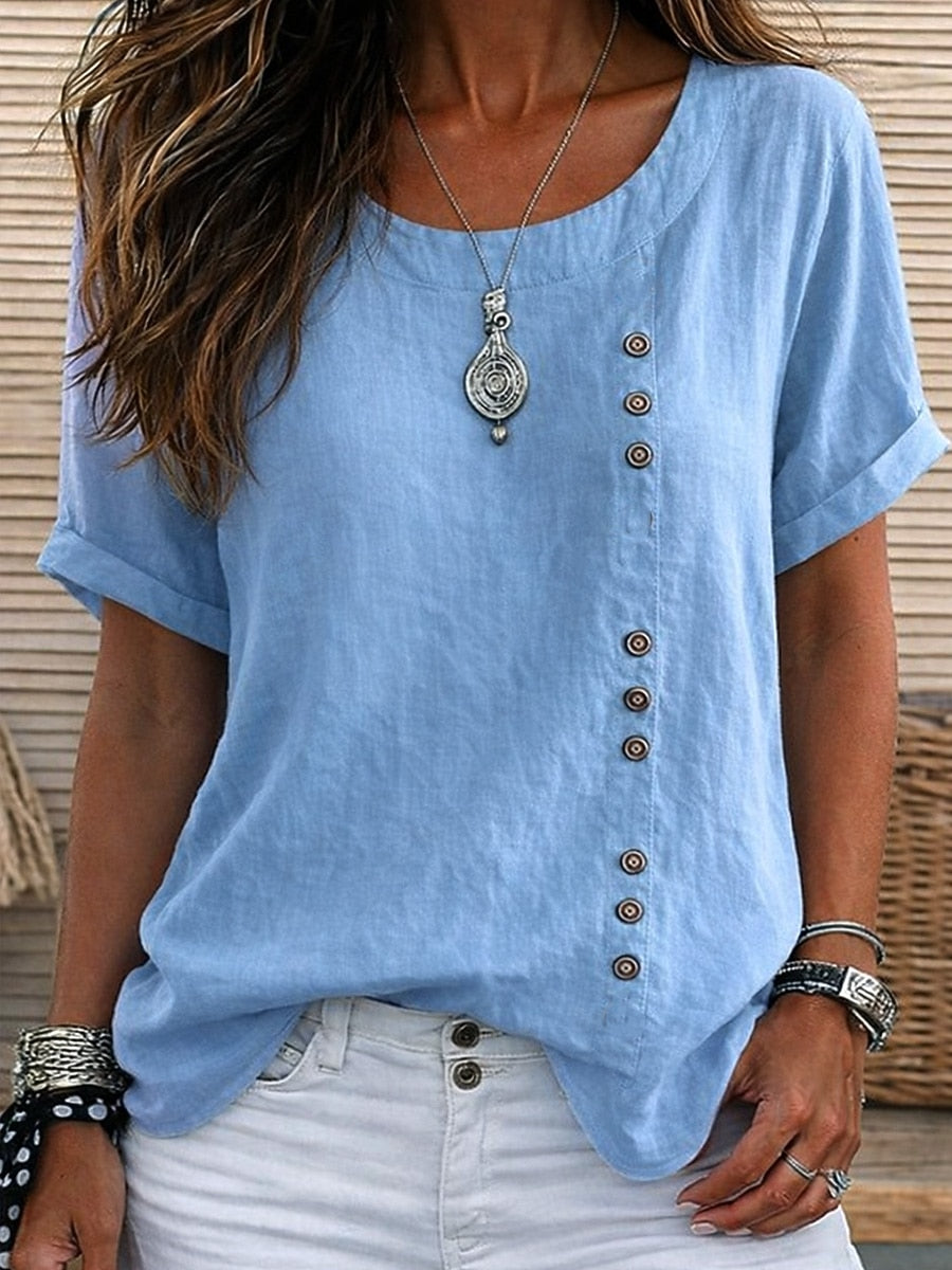 Hattie | Button Blouse