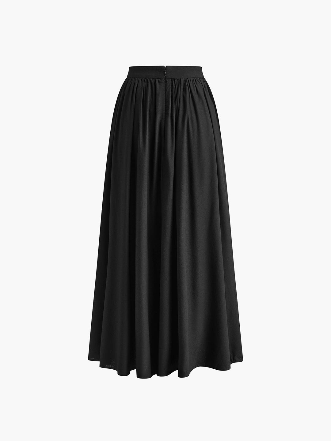Florence | High Waist Pleated A-Line Maxi
