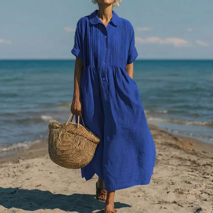 Sienna | Elegant Linen Dress