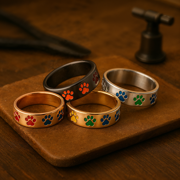 Nova | Rotating Paw Ring