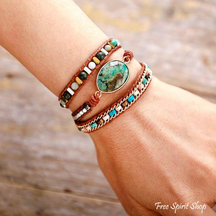 Jenny | African Turquoise & Mixed Beads