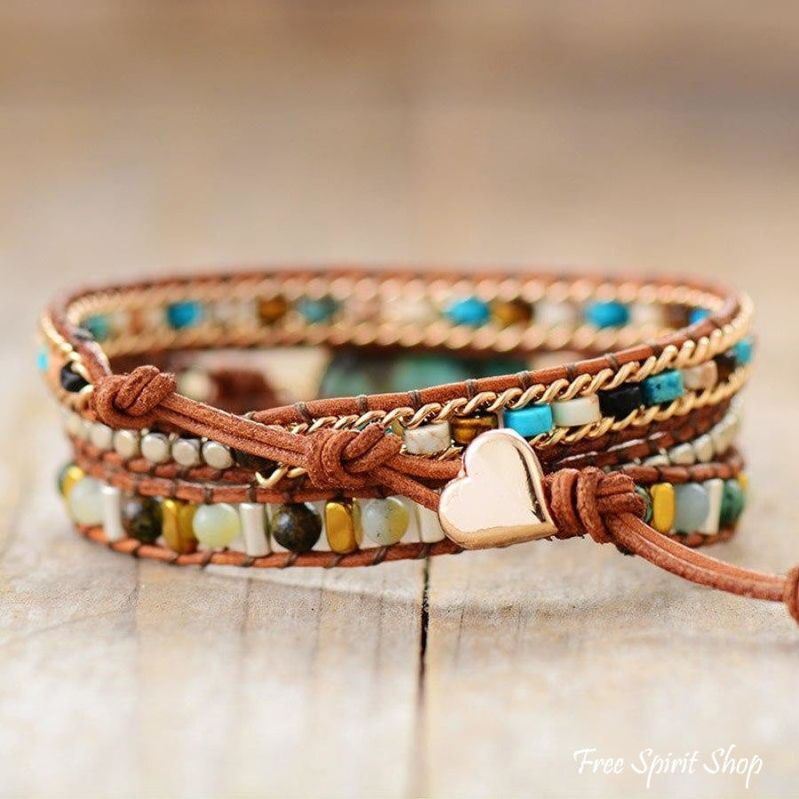 Jenny | African Turquoise & Mixed Beads