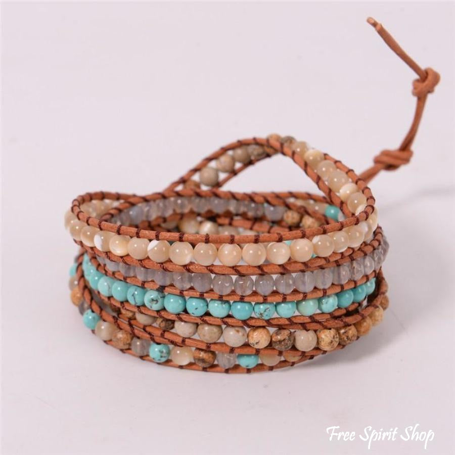 Bette | Agate, Jasper & Howlite Stone
