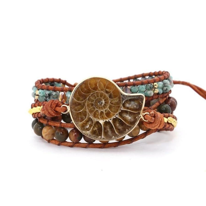 Diana | Ammonite Fossil Jasper & African