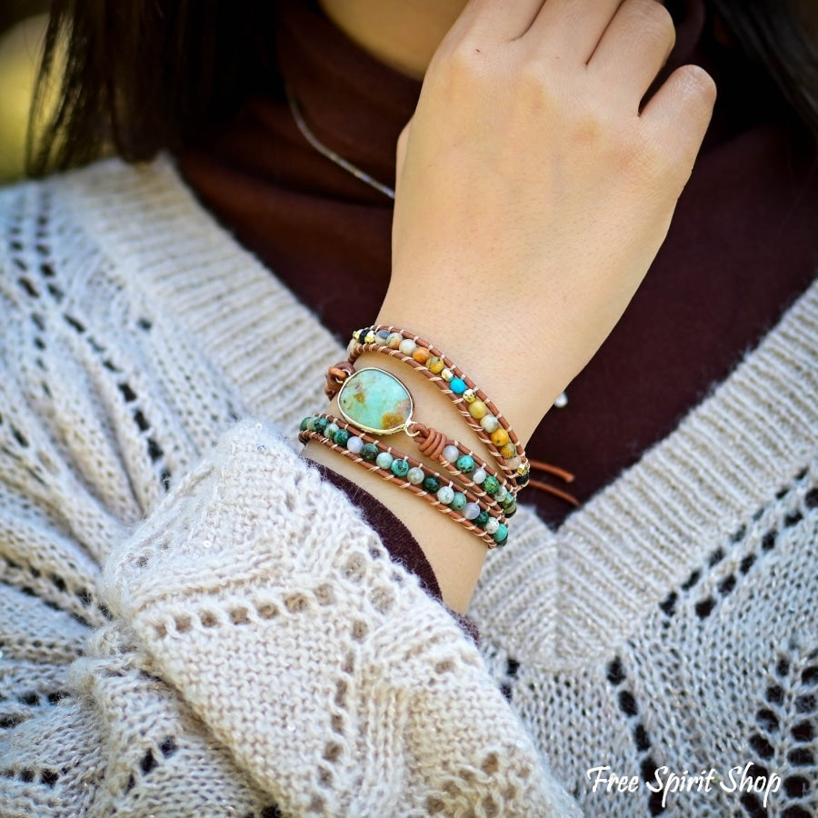 Alexa | Green Jade Jasper and Moss