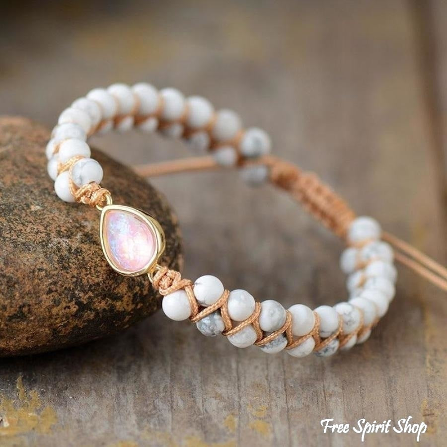 Bianca | Howlite & Opal Bead
