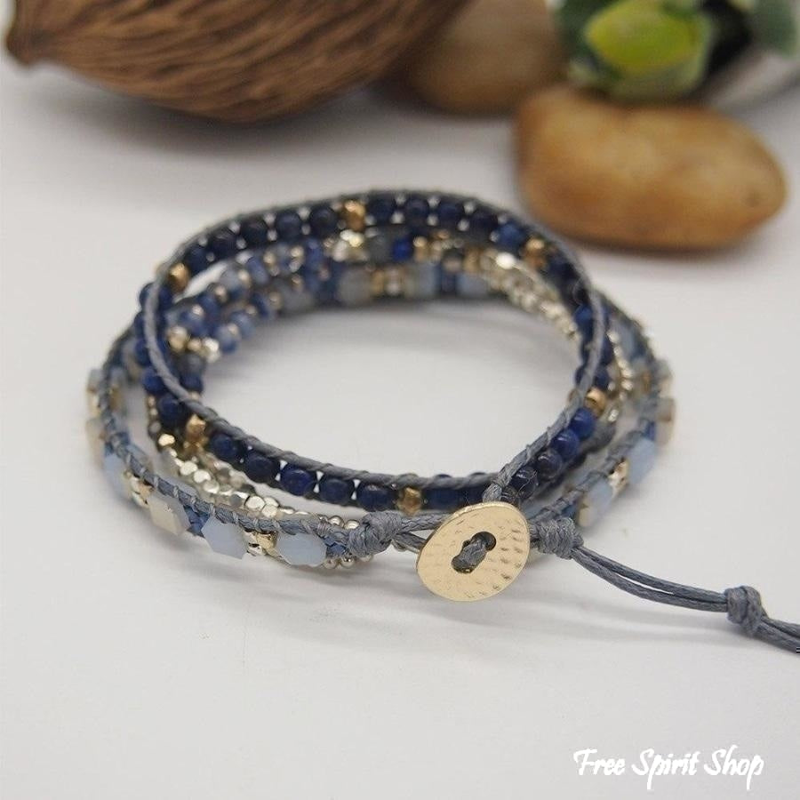 Amelia | Lapis Lazuli & Blue Aventurine